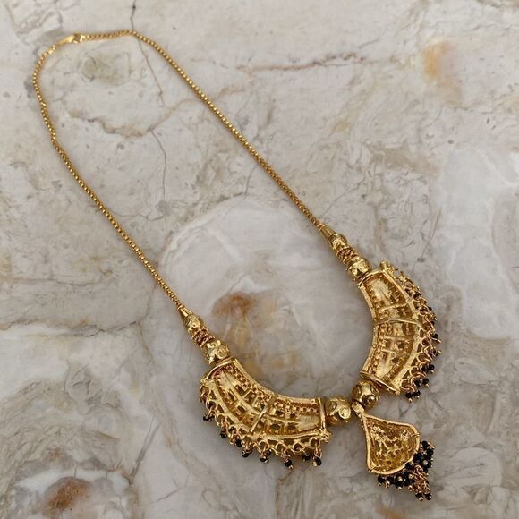 Bollywood Indian Gold Tone Neckkace - Picture 10 of 11